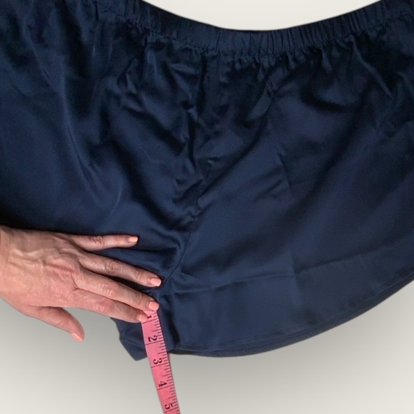 NWT | Ettitude | Signature Sateen Sleep Shortie | Ocean | XL - Picture 7 of 9